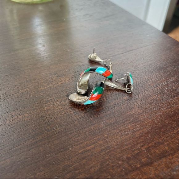 Imperfect** dangle earrings - Picture 6 of 9